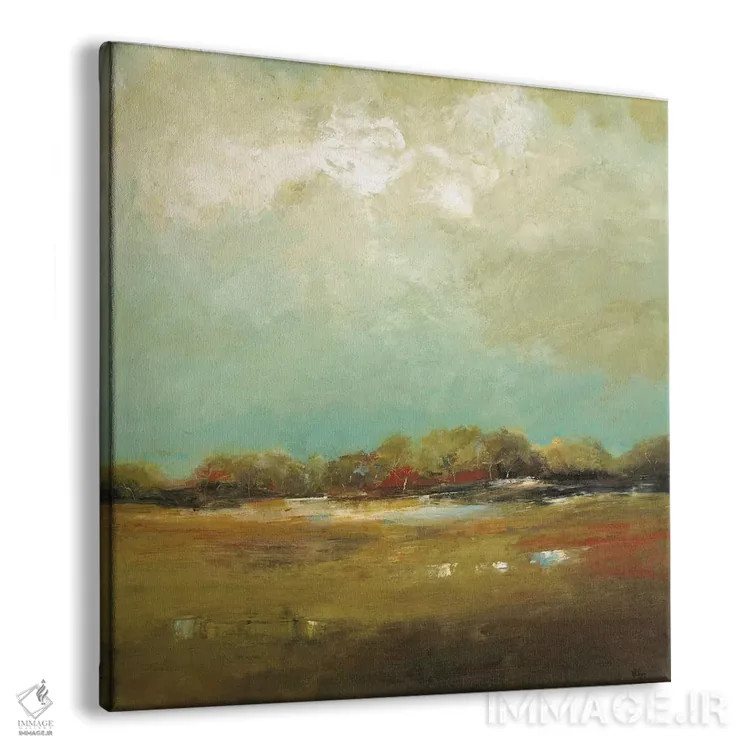 تابلو انتزاعی چشم انداز انتزاعی اثر لیزا ریجرز - نمای پرسپکتیو محصول