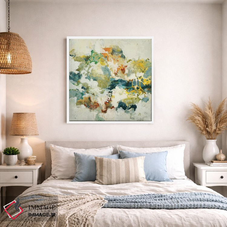 تابلو انتزاعی جریان متقابل ۳ اثر لیزا ریجرز - D1W