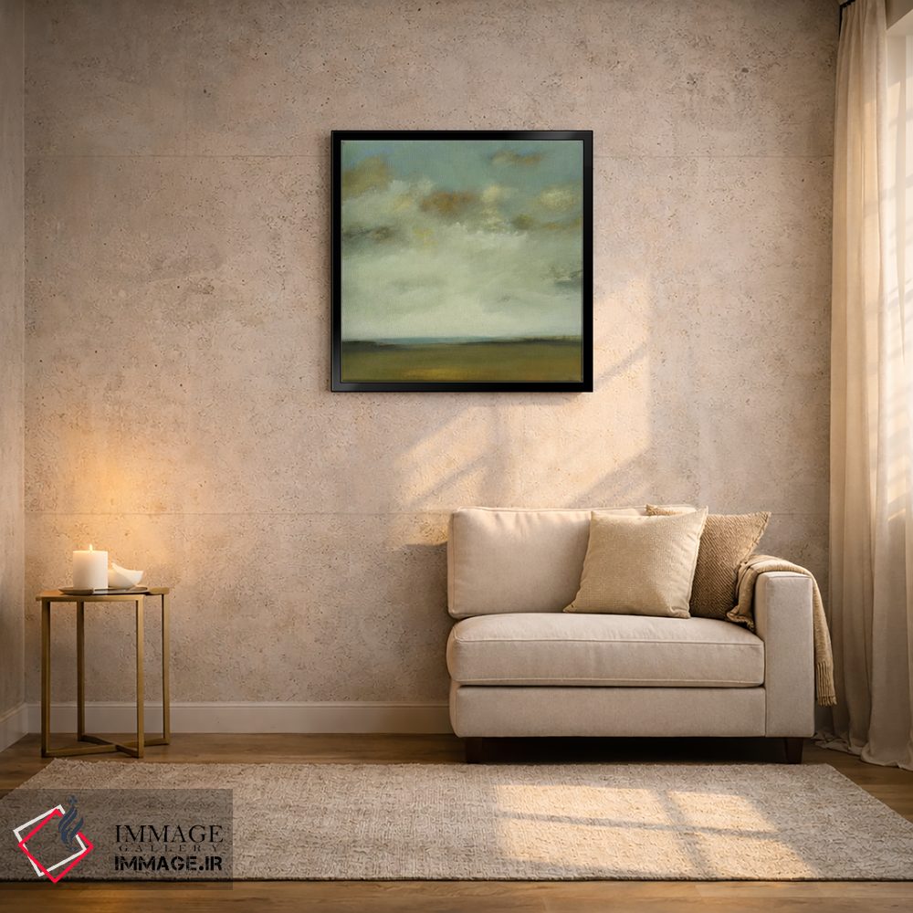 تابلو انتزاعی صحنه طبیعت ۶ اثر لیزا ریجرز - D4B