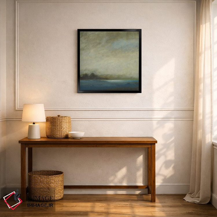 تابلو انتزاعی لب آب ۲ اثر لیزا ریجرز - D6B