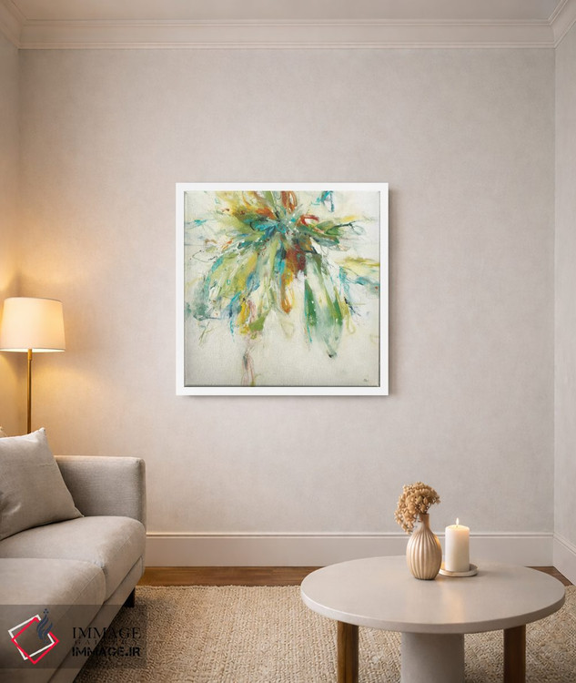 تابلو دکوراتیو پاشش رنگ اثر لیزا ریجرز - D2W