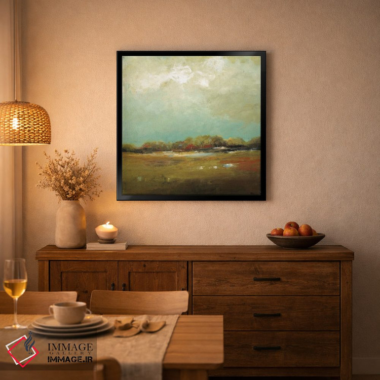 تابلو انتزاعی چشم انداز انتزاعی اثر لیزا ریجرز - D2B