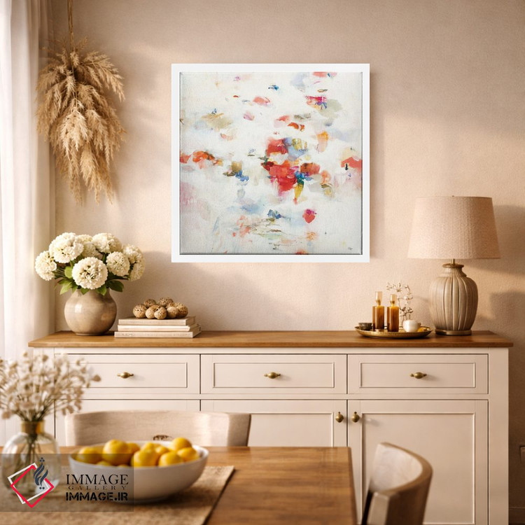 تابلو انتزاعی غرق شدن در فضا اثر لیزا ریجرز - D1W