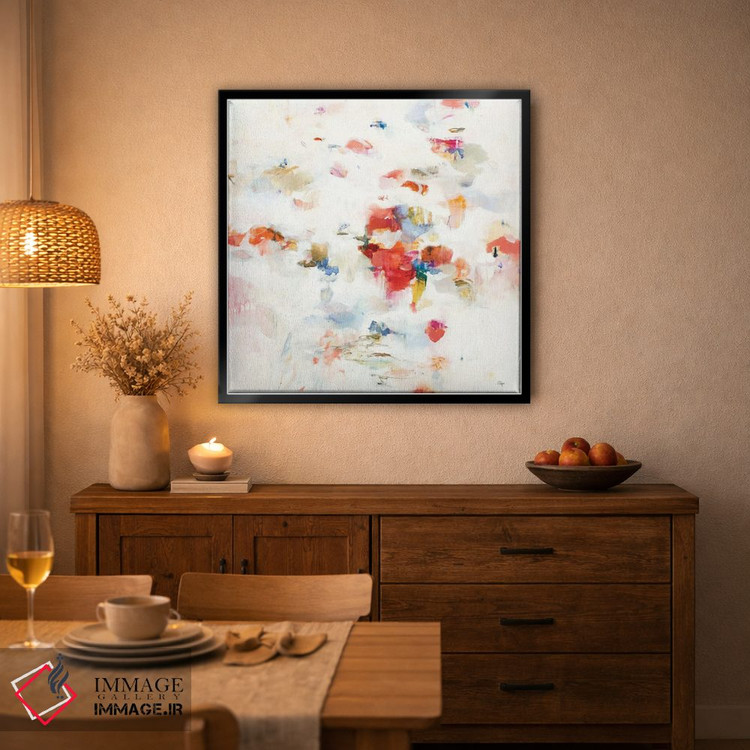 تابلو انتزاعی غرق شدن در فضا اثر لیزا ریجرز - D2B