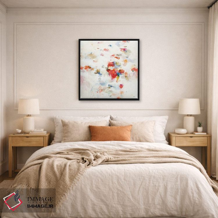 تابلو انتزاعی غرق شدن در فضا اثر لیزا ریجرز - D5B
