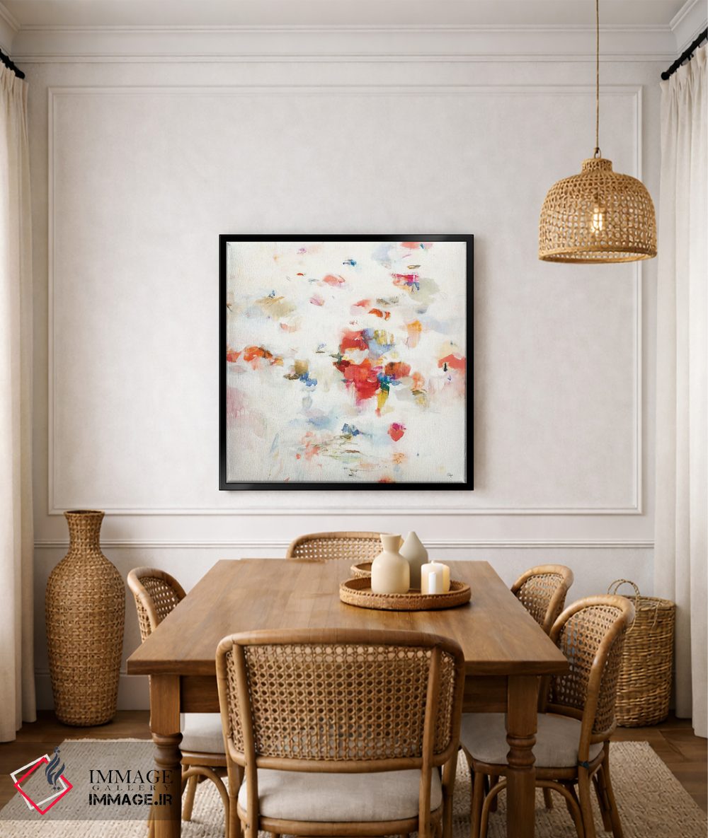 تابلو انتزاعی غرق شدن در فضا اثر لیزا ریجرز - D6B