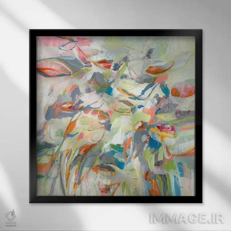 تابلو دکوراتیو در رویاهایم اثر لیزا ریجرز - نمای قابدار مشکی