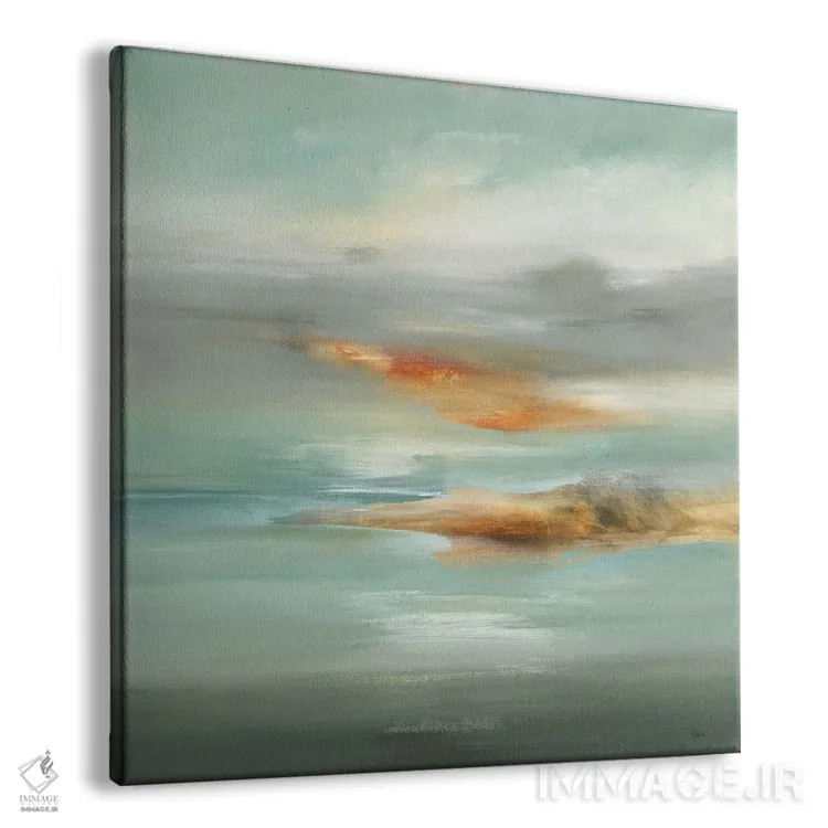 تابلو انتزاعی به سوی دوردست دو اثر لیزا ریجرز - نمای پرسپکتیو محصول