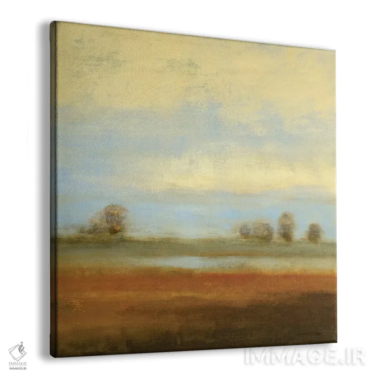 تابلو انتزاعی صحنه معاصر هشت اثر لیزا ریجرز - نمای پرسپکتیو محصول