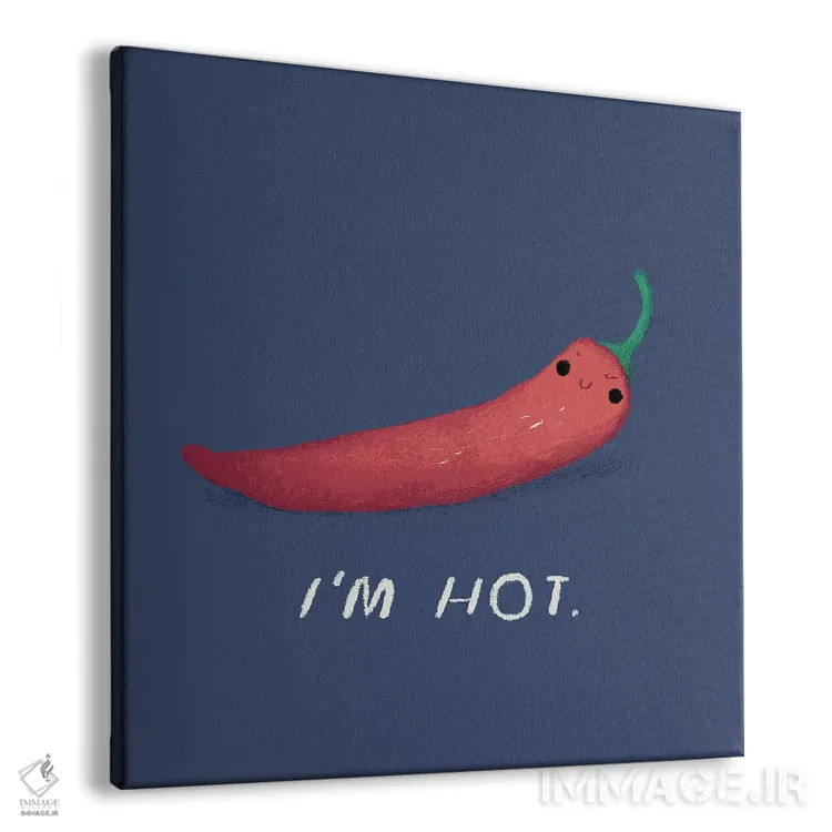 تابلو دکوراتیو من داغم اثر لوئیس روسکوش - نمای پرسپکتیو محصول