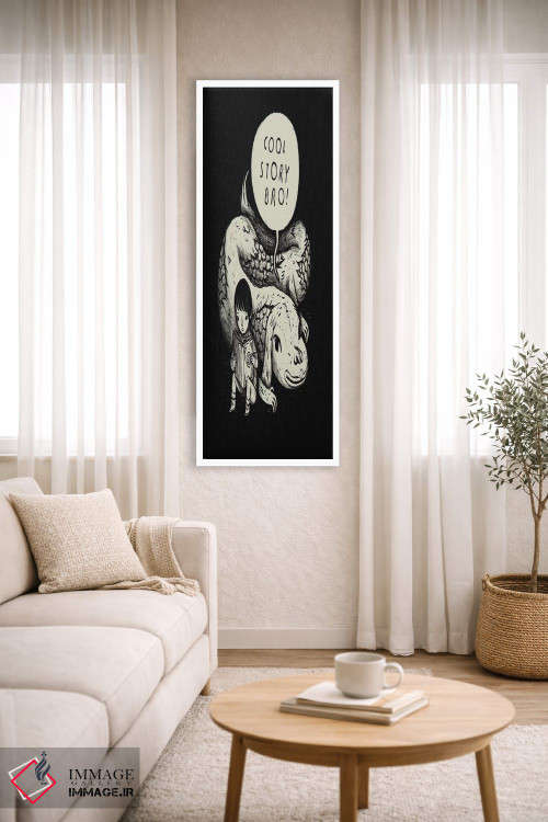 تابلو دکوراتیو داستان جالبی بود، داداش! اثر لوئیس روسکوش - D2W