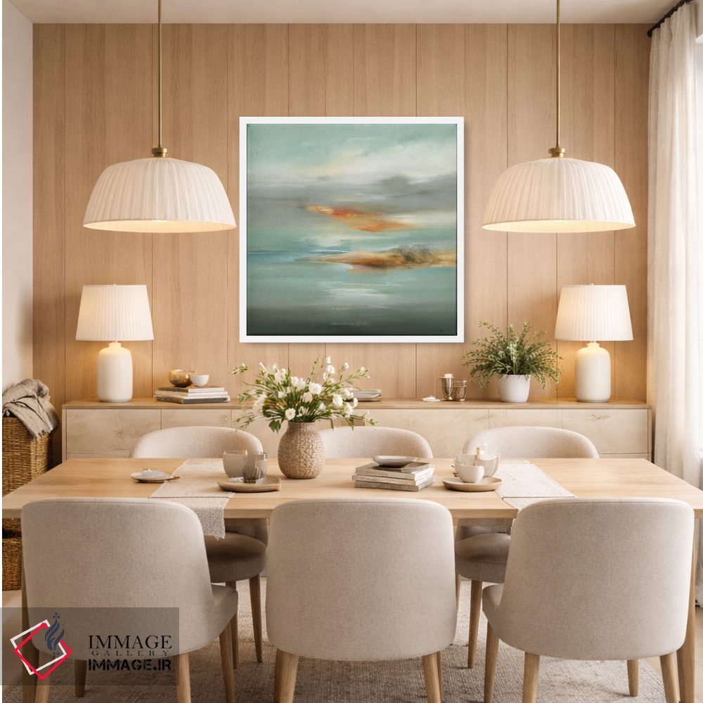 تابلو انتزاعی به سوی دوردست دو اثر لیزا ریجرز - D4W