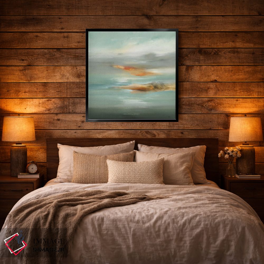 تابلو انتزاعی به سوی دوردست دو اثر لیزا ریجرز - D3B