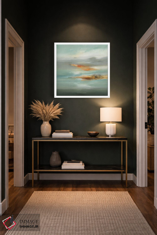 تابلو انتزاعی به سوی دوردست دو اثر لیزا ریجرز - D5W