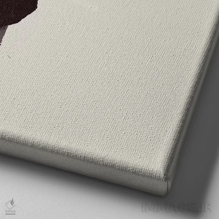 تابلو دکوراتیو لیست کارهای پتک اثر لوئیس روسکوش - نمای نزدیک بافت بوم