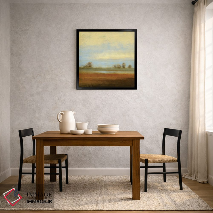 تابلو انتزاعی صحنه معاصر هشت اثر لیزا ریجرز - D2B