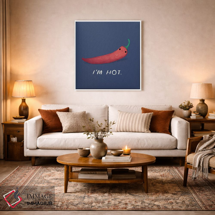 تابلو دکوراتیو من داغم اثر لوئیس روسکوش - D1W