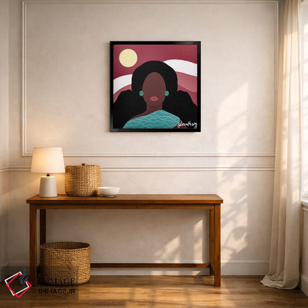 تابلو دکوراتیو هیلدا اثر لرین تیوری - D5B