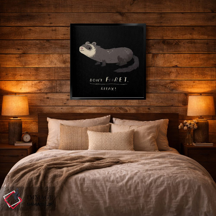 تابلو دکوراتیو نترس اثر لوئیس روسکوش - D4B