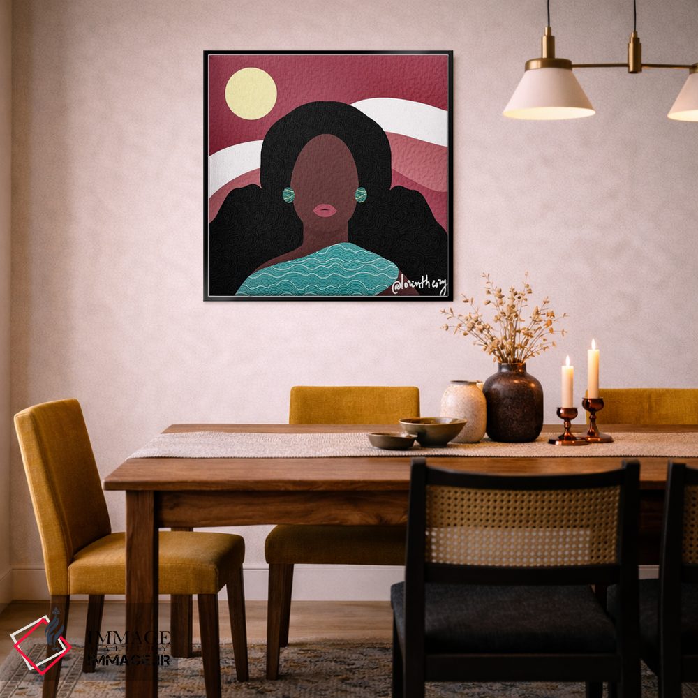 تابلو دکوراتیو هیلدا اثر لرین تیوری - D6B