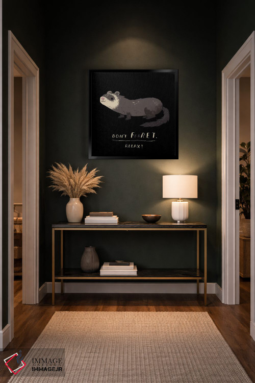 تابلو دکوراتیو نترس اثر لوئیس روسکوش - D6B