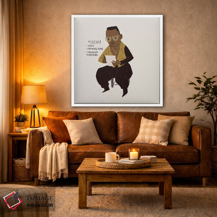 تابلو دکوراتیو لیست کارهای پتک اثر لوئیس روسکوش - D2W