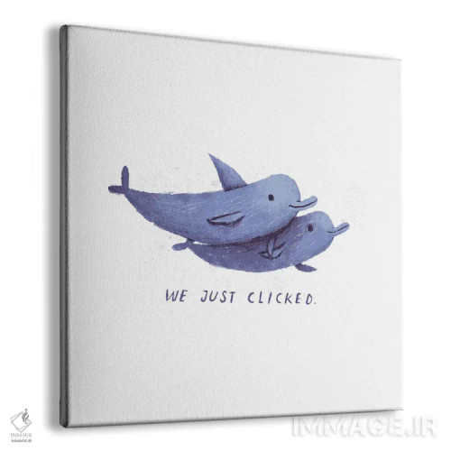 تابلو دکوراتیو خیلی با هم جور شدیم اثر لوئیس روسکوش - نمای پرسپکتیو محصول