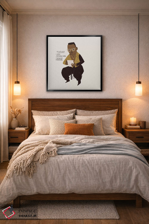 تابلو دکوراتیو لیست کارهای پتک اثر لوئیس روسکوش - D6B