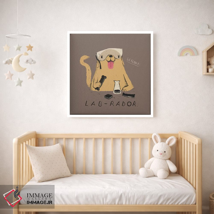 تابلو دکوراتیو لابرادور اثر لوئیس روسکوش - D1W