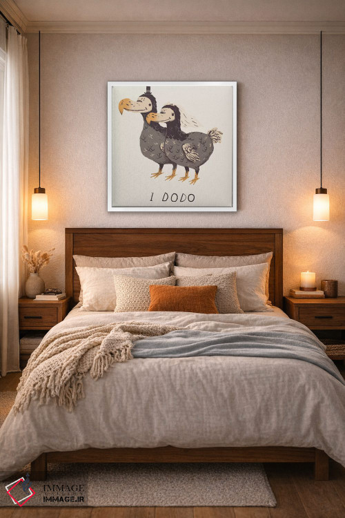 تابلو دکوراتیو من دودو هستم اثر لوئیس روسکوش - D5W