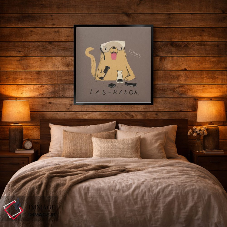 تابلو دکوراتیو لابرادور اثر لوئیس روسکوش - D3B