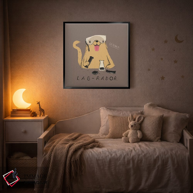 تابلو دکوراتیو لابرادور اثر لوئیس روسکوش - D4B