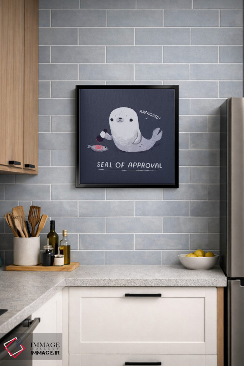 تابلو دکوراتیو مهر تایید اثر لوئیس روسکوش - D5B