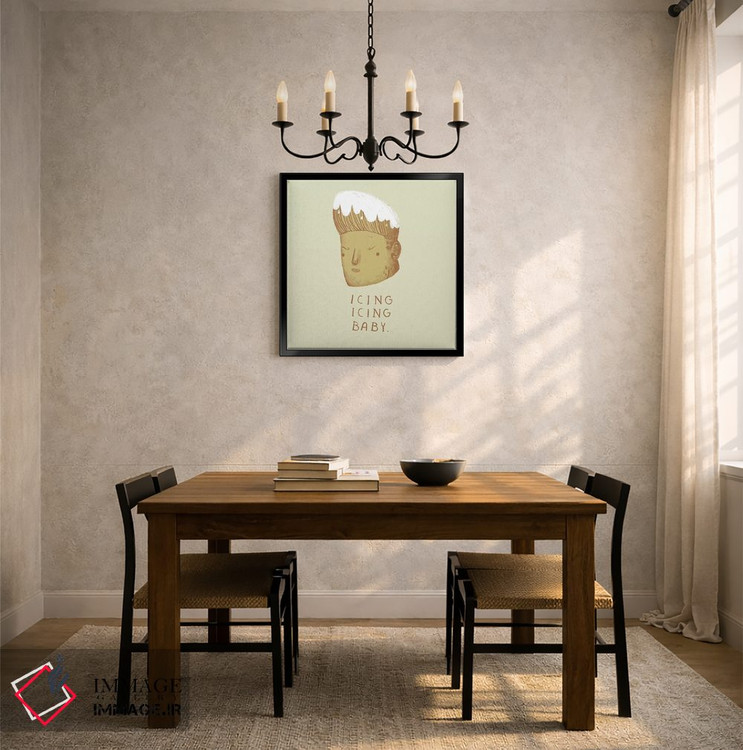 تابلو دکوراتیو روکش اثر لوئیس روسکوش - D5B