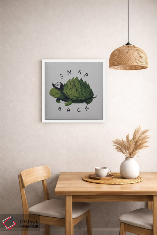 تابلو دکوراتیو کلاه کپ یا بازگشت سریع اثر لوئیس روسکوش - D1W