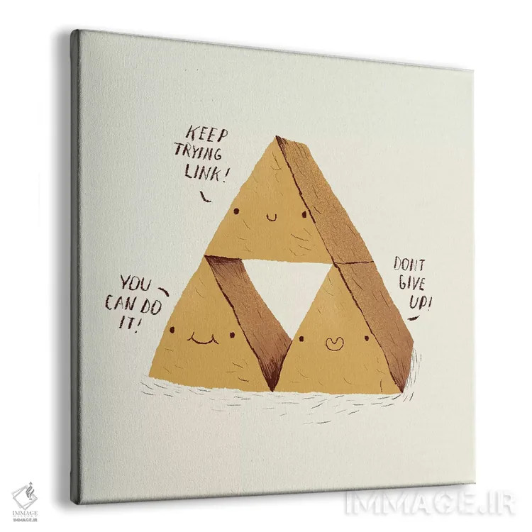 تابلو دکوراتیو نیروی تلاش اثر لوئیس روسکوش - نمای پرسپکتیو محصول