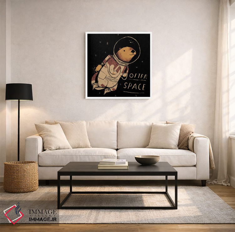 تابلو دکوراتیو فضای سمور اثر لوئیس روسکوش - D2W