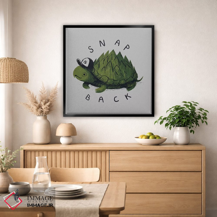 تابلو دکوراتیو کلاه کپ یا بازگشت سریع اثر لوئیس روسکوش - D4B