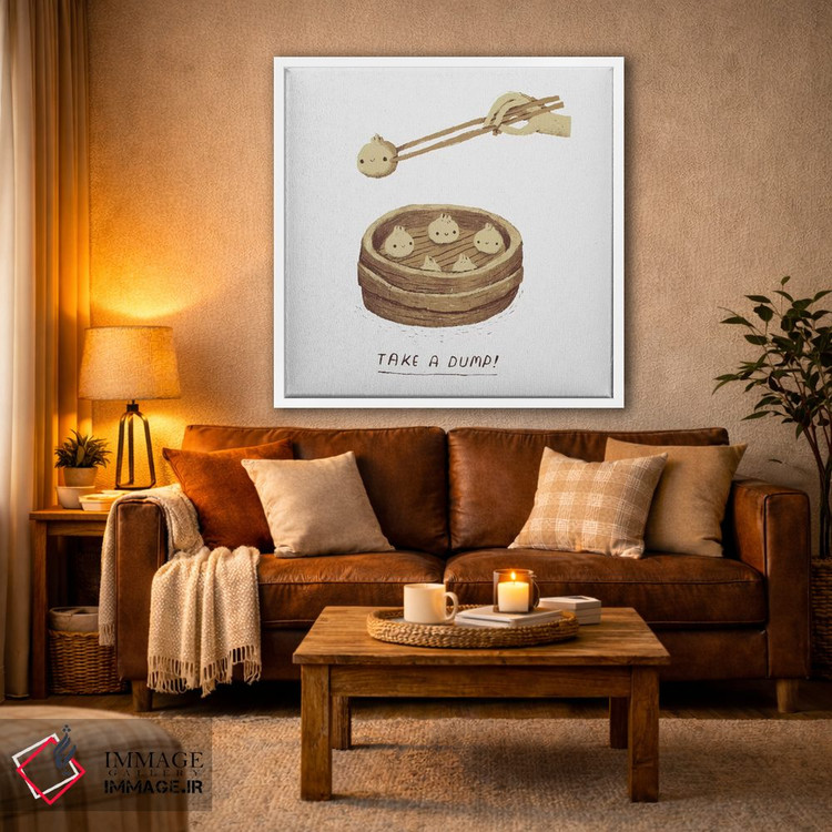 تابلو مینیمال دفع کن! اثر لوئیس روسکوش - D2W