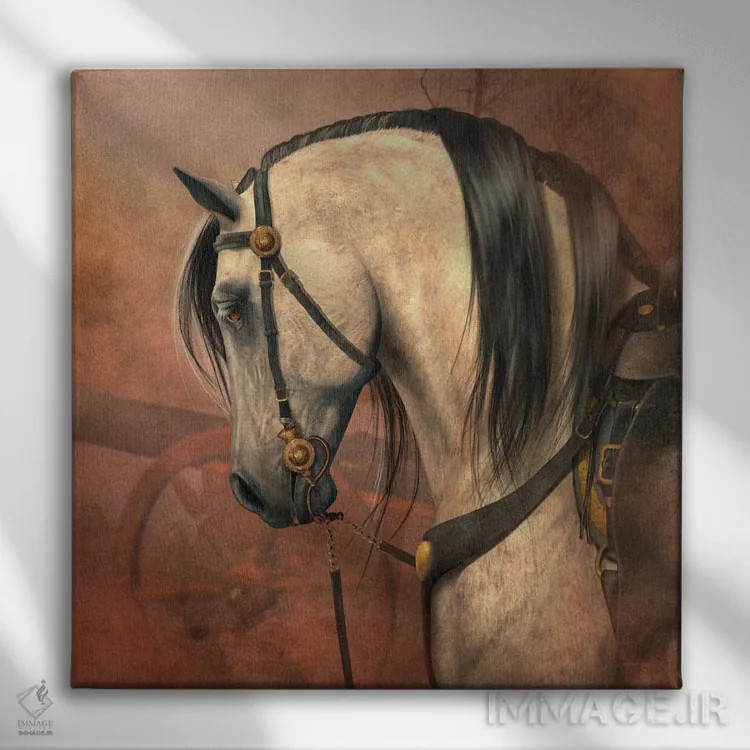 تابلو دکوراتیو مسافر اثر لوری پرایندل - نمای روبهرو روی دیوار