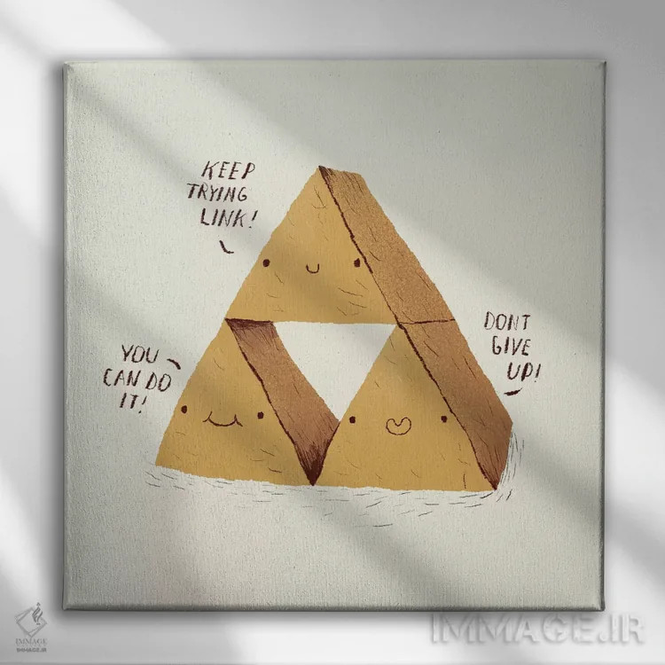 تابلو دکوراتیو نیروی تلاش اثر لوئیس روسکوش - نمای روبهرو روی دیوار