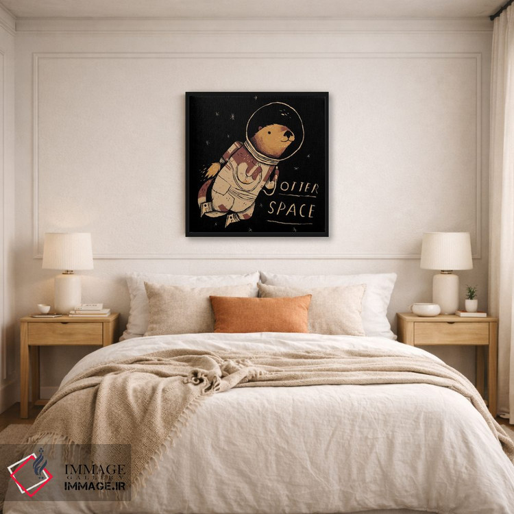 تابلو دکوراتیو فضای سمور اثر لوئیس روسکوش - D4B