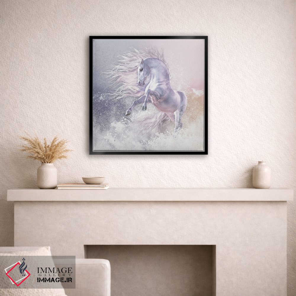 تابلو دکوراتیو شبح برفی اثر لوری پرایندل - D2B