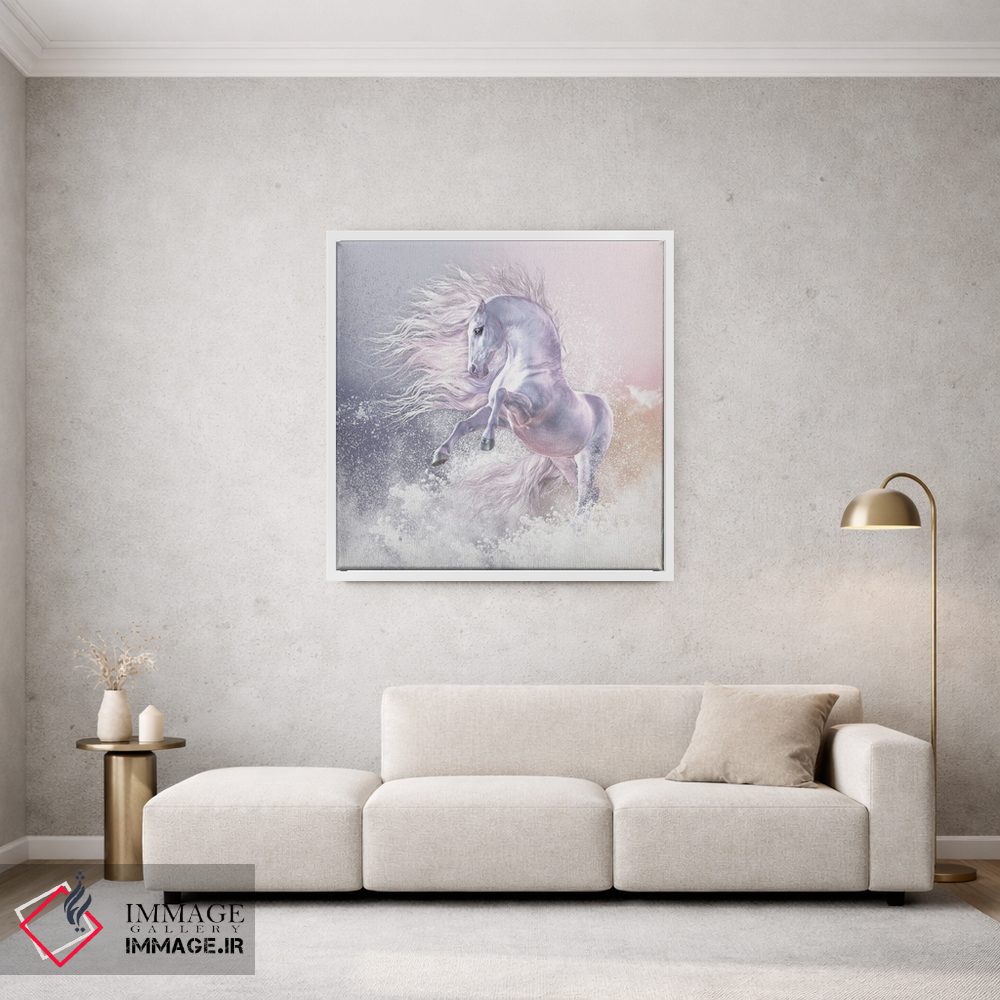 تابلو دکوراتیو شبح برفی اثر لوری پرایندل - D1W