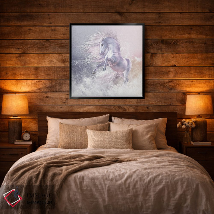 تابلو دکوراتیو شبح برفی اثر لوری پرایندل - D5B