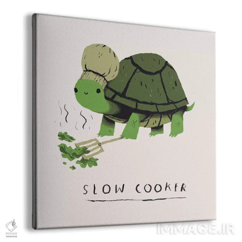 تابلو دکوراتیو پزنده آرام پز اثر لوئیس روسکوش - نمای پرسپکتیو محصول