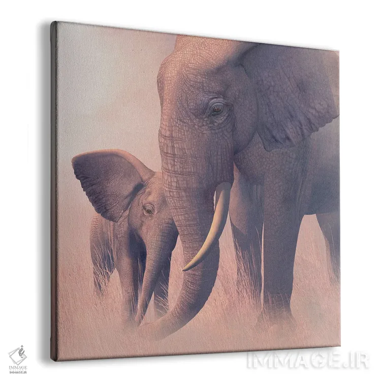 تابلو دکوراتیو اکو و آبنوس اثر لوری پرایندل - نمای پرسپکتیو محصول