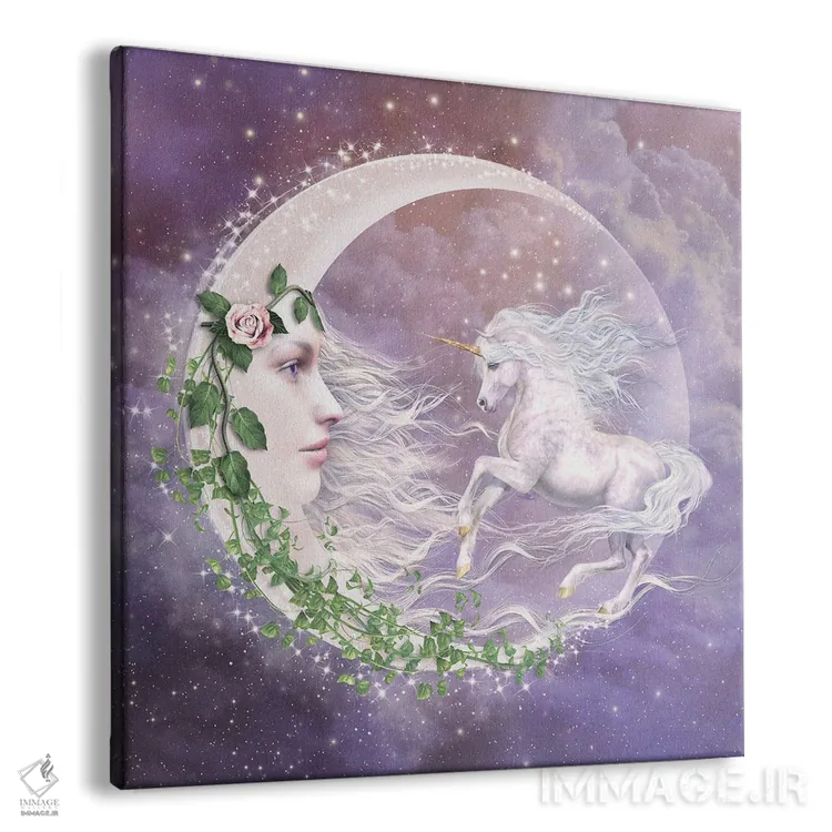 تابلو دکوراتیو مونیکورن اثر لوری پرایندل - نمای پرسپکتیو محصول