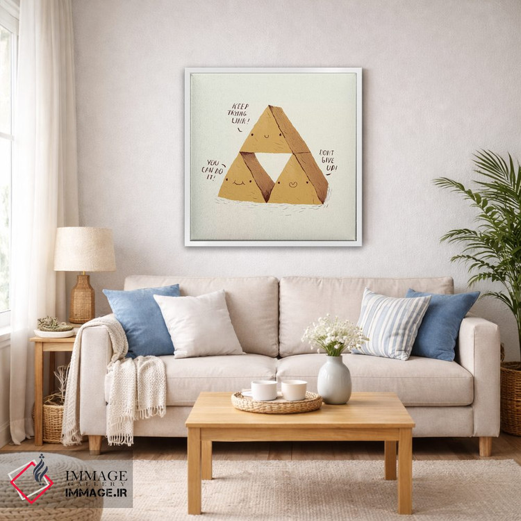 تابلو دکوراتیو نیروی تلاش اثر لوئیس روسکوش - D3W