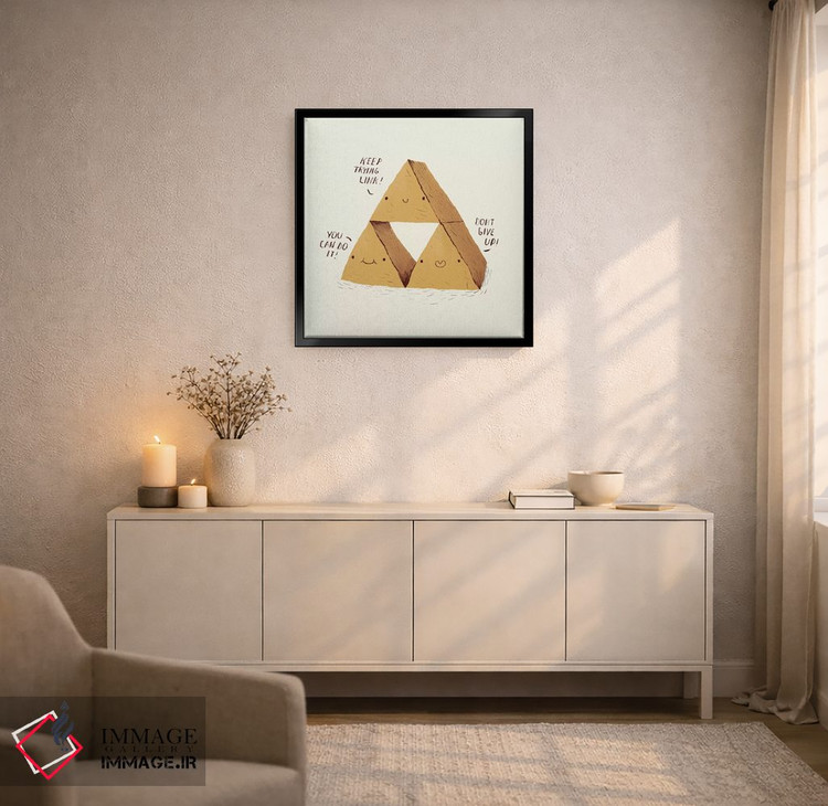 تابلو دکوراتیو نیروی تلاش اثر لوئیس روسکوش - D5B